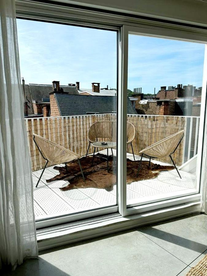 Penthouse Guiza Apartment Намюр Екстериор снимка